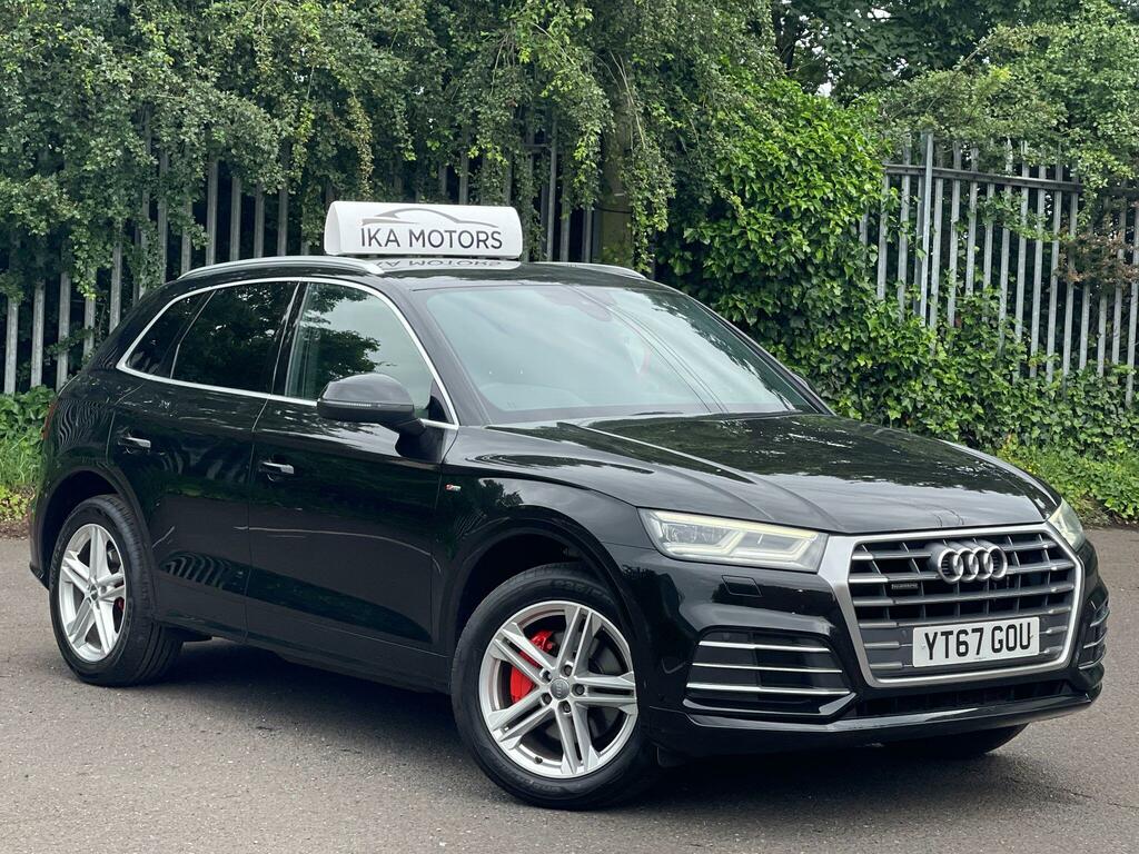 Audi Q5 2.0 Tdi S Line S Tronic Quattro Euro 6 Ss YT67GOU Black