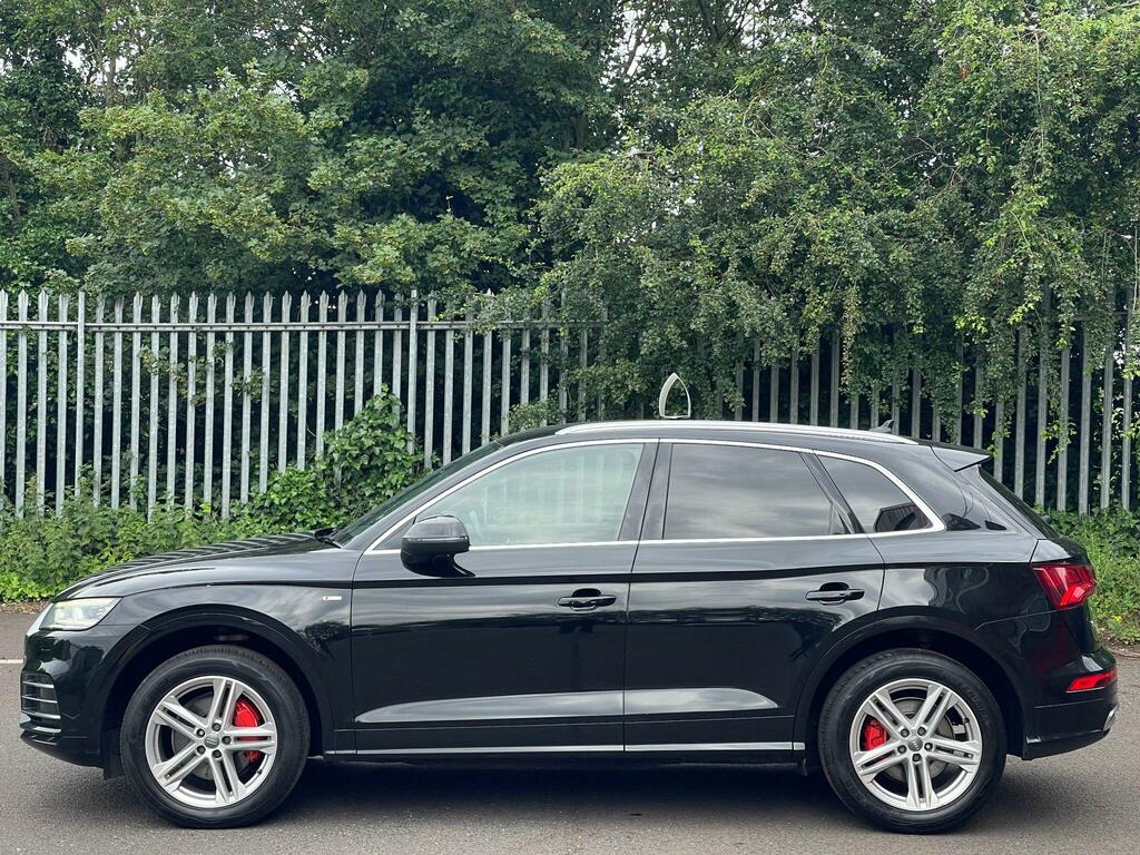 Audi Q5 2.0 Tdi S Line S Tronic Quattro Euro 6 Ss YT67GOU Black #5