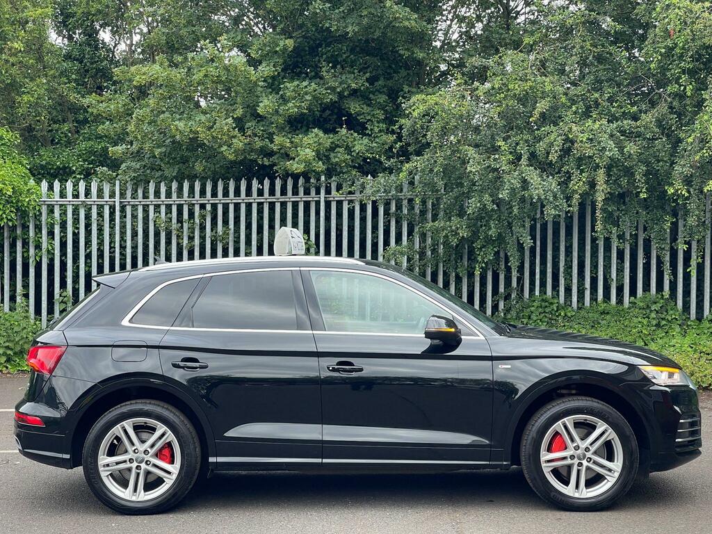 Audi Q5 2.0 Tdi S Line S Tronic Quattro Euro 6 Ss YT67GOU Black #4