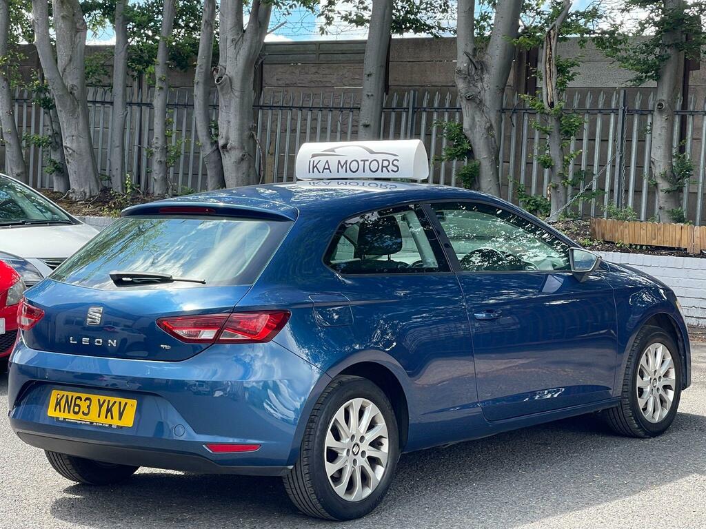 Seat Leon Se Blue #4