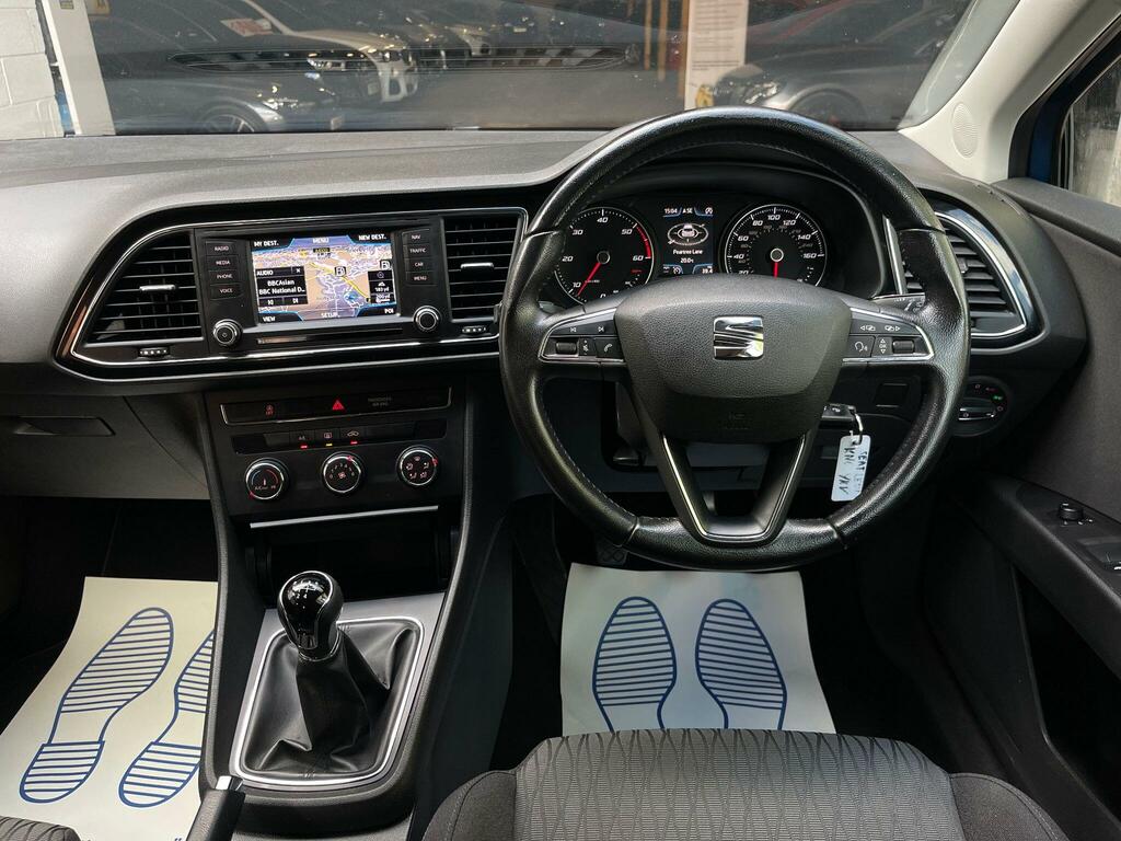 Seat Leon Se Blue #3