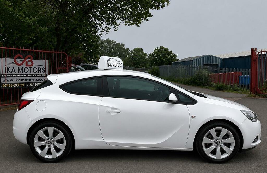 Vauxhall Astra GTC 2.0Cdti Sport Euro 5 White #6