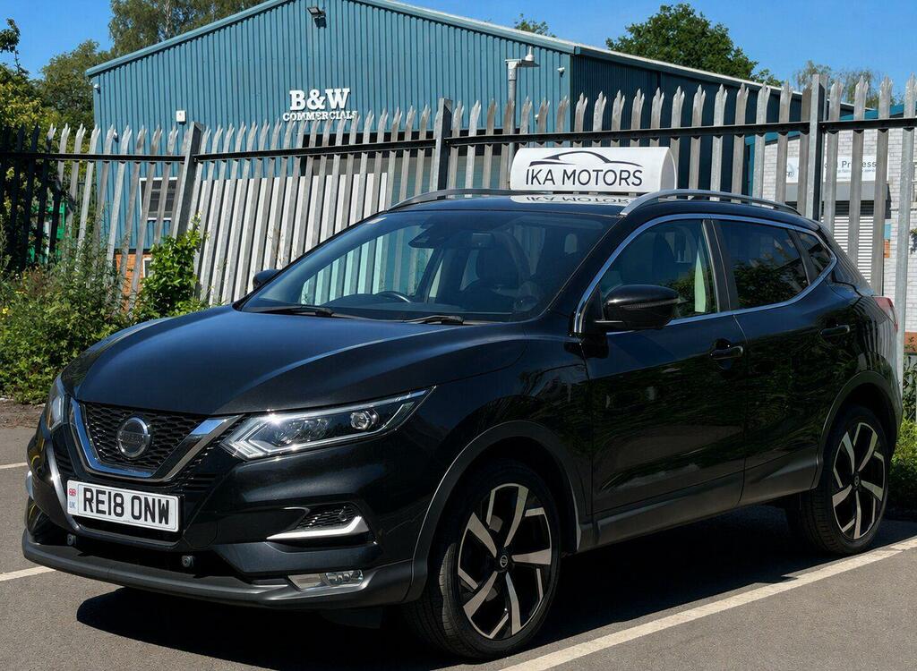 Nissan Qashqai 1.6 Dci Tekna Xtron Euro 6 Ss RE18ONW Black #2