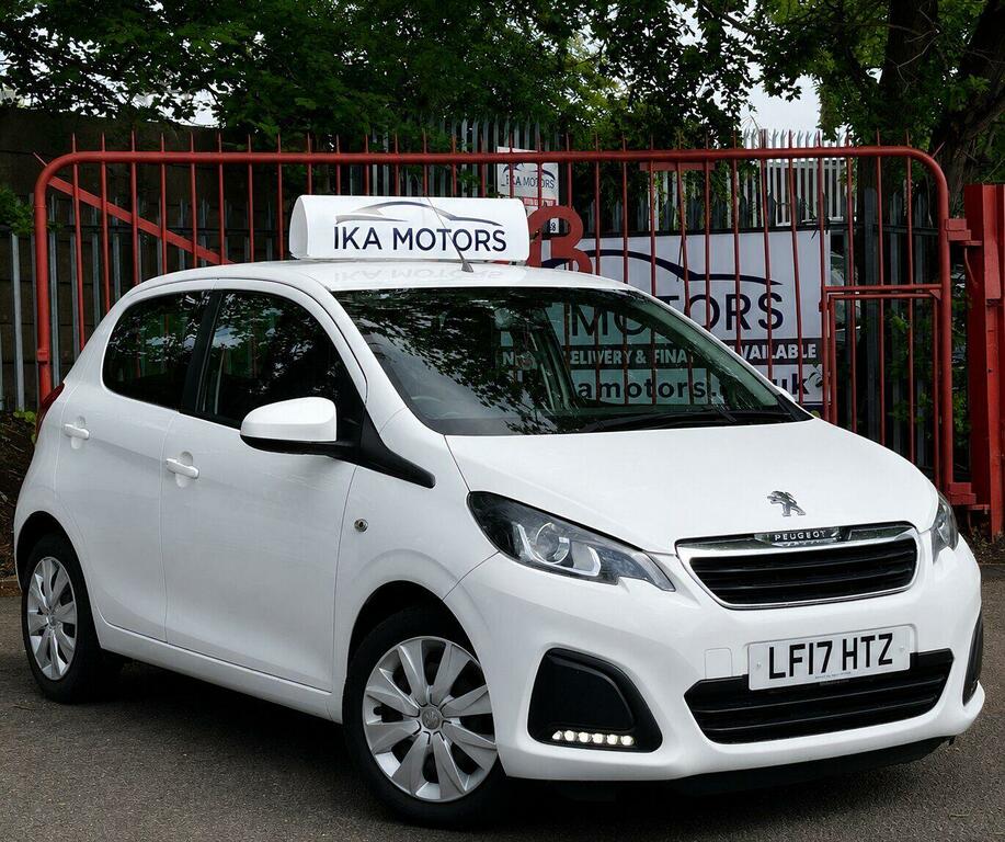 Peugeot 108 1.0 Active 2 Tronic Euro 6 White
