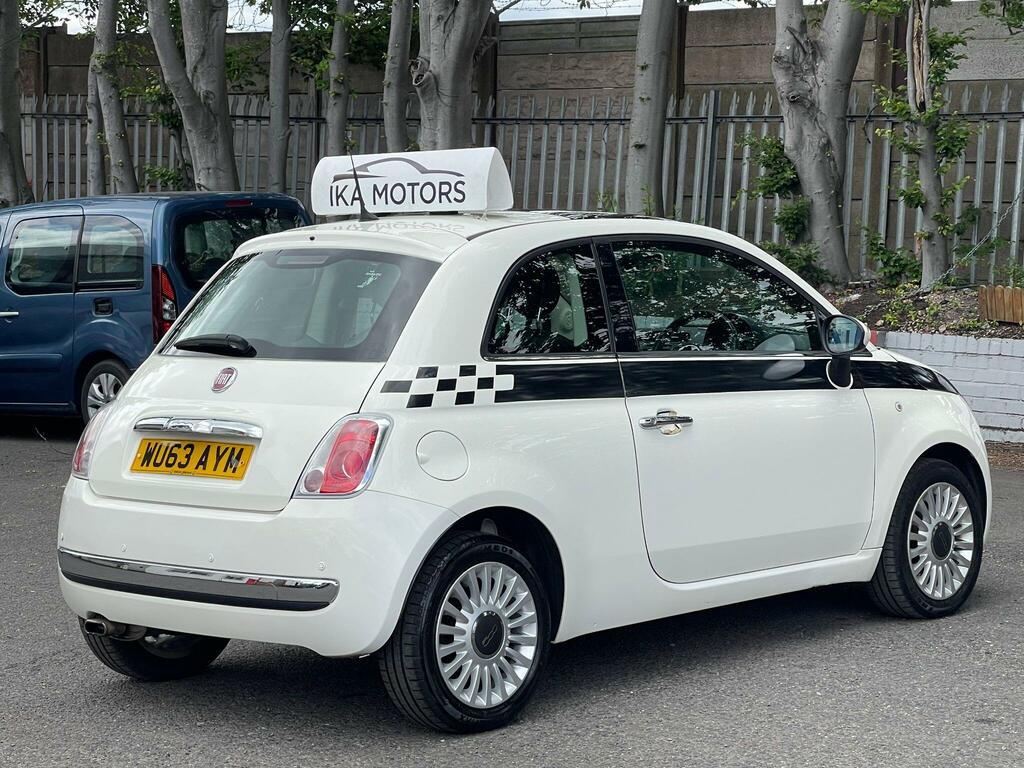 Fiat 500 1.2 Lounge Dualogic Euro 4 White #3