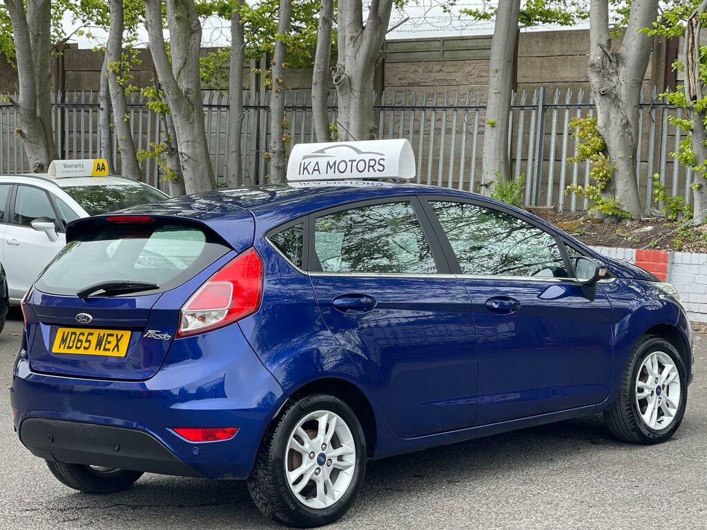 Ford Fiesta Zetec Blue #3