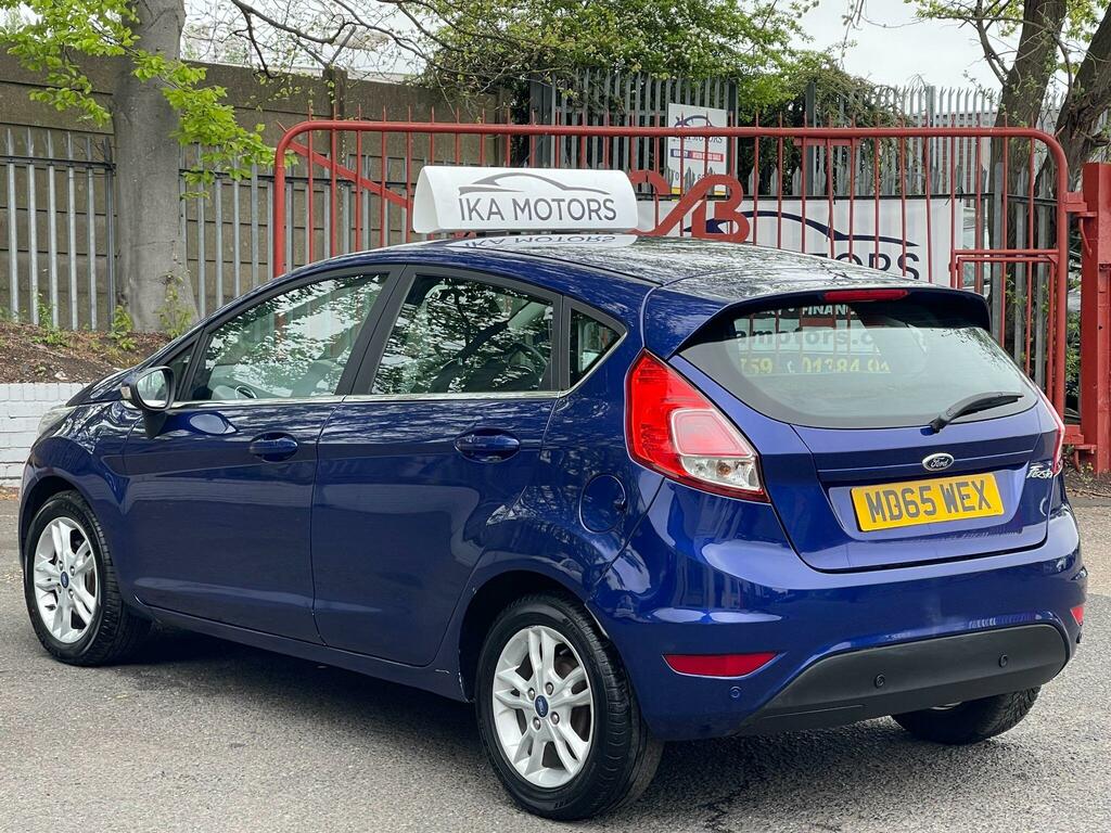 Ford Fiesta Zetec Blue #4