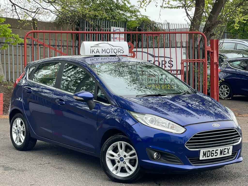 Ford Fiesta Zetec Blue