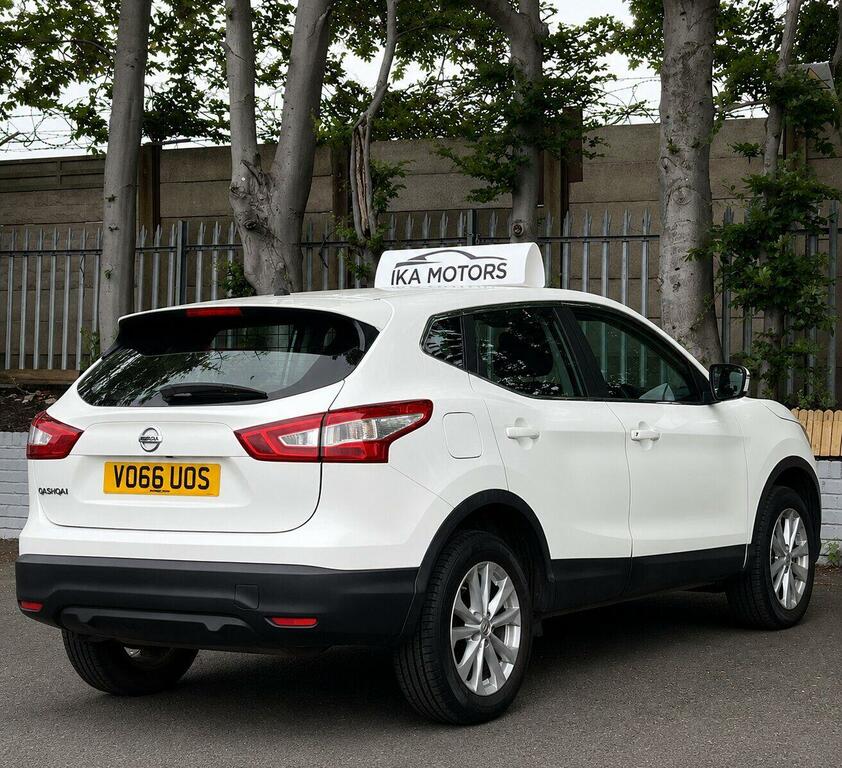 Nissan Qashqai Acenta White #5