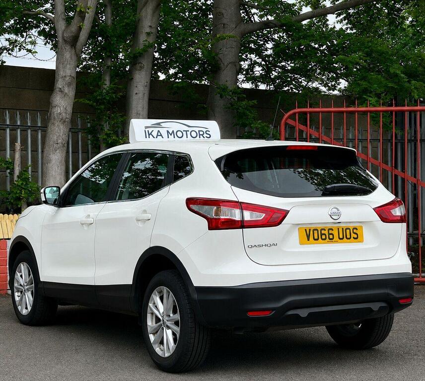 Nissan Qashqai Acenta White #6