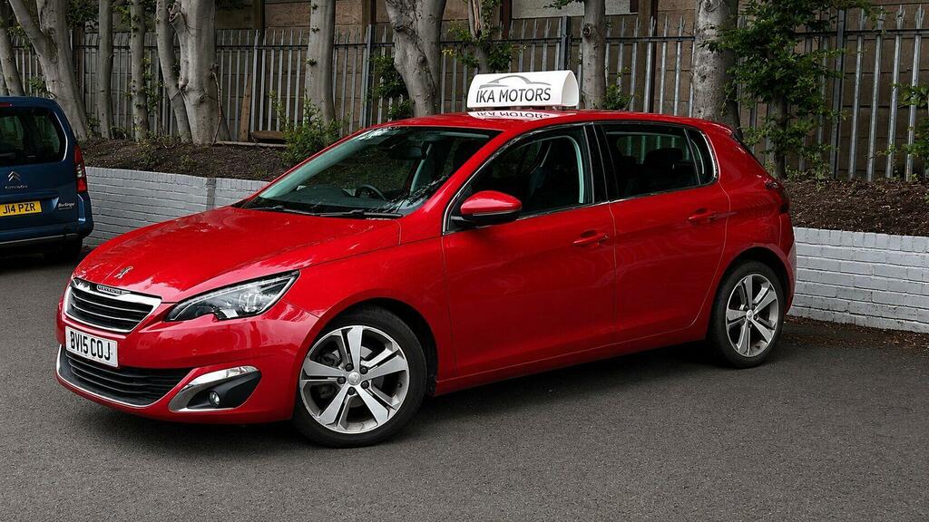 Peugeot 308 Allure Red #2