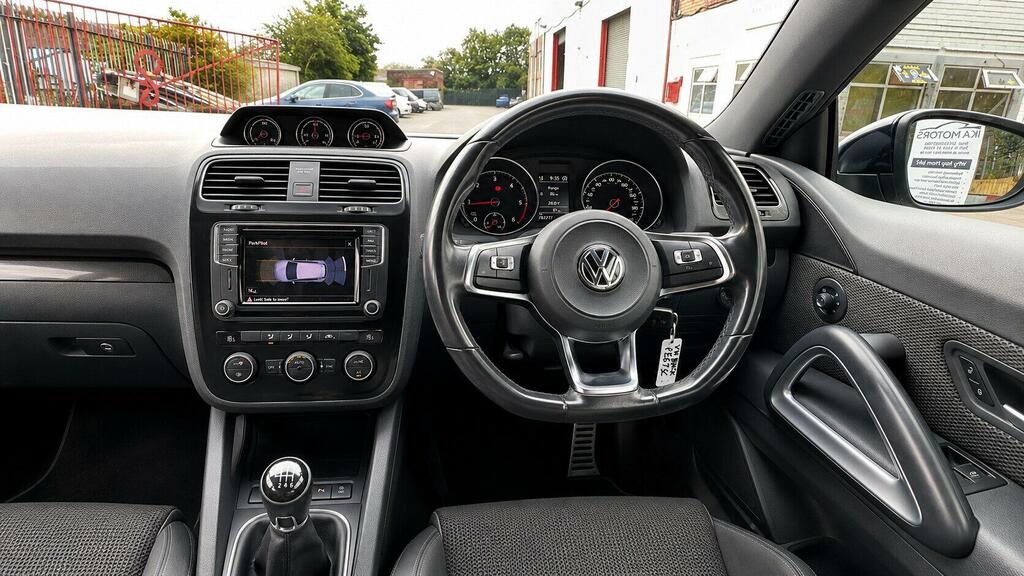 Volkswagen Scirocco Gt Black #3