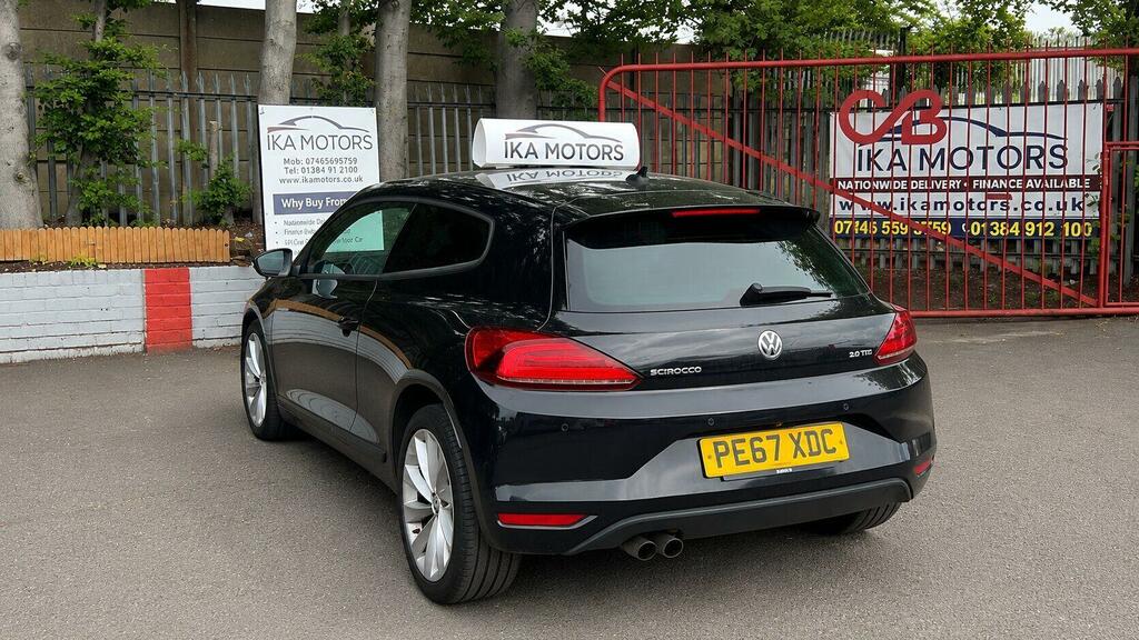 Volkswagen Scirocco Gt Black #5