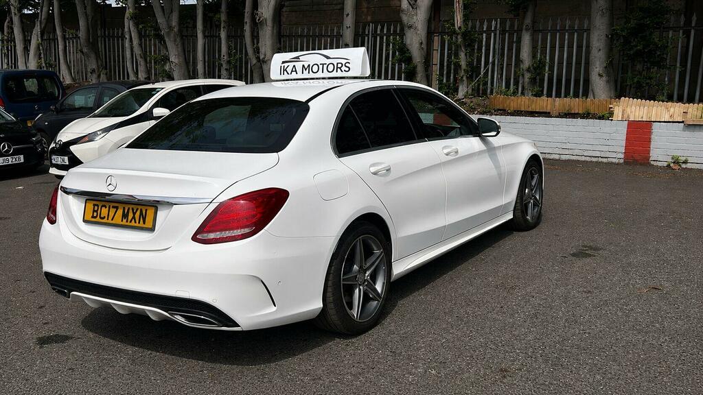 Mercedes-Benz C Class Amg Line White #5