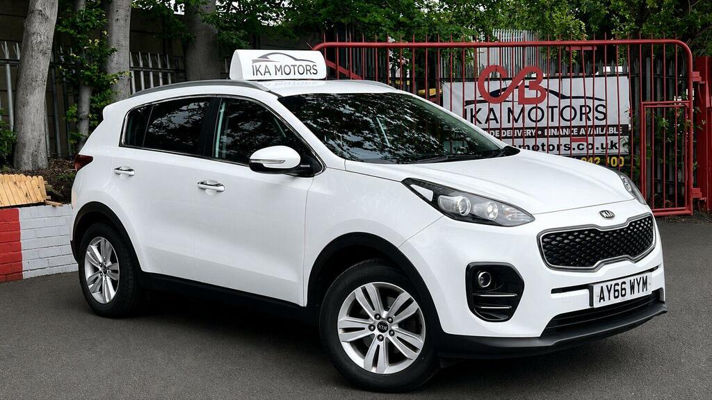 Kia Sportage 1.7 Crdi 2 Euro 6 Ss White