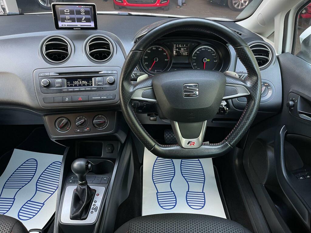 Seat Ibiza Fr White #3