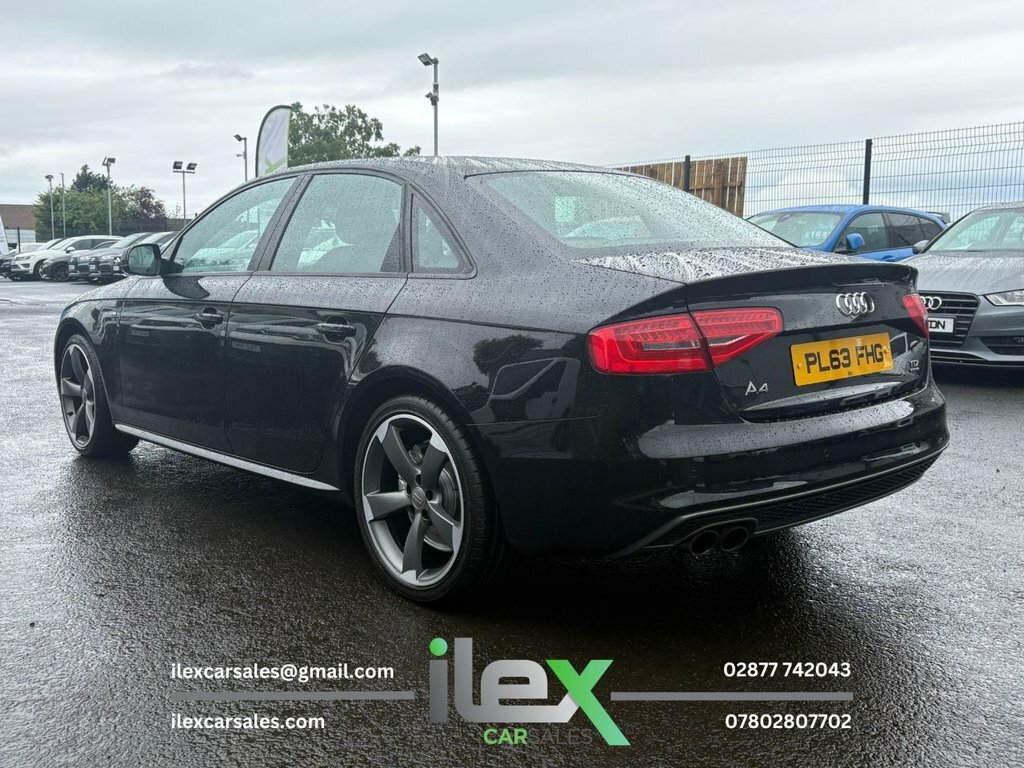 Audi A4 2L Black Edition Black #5
