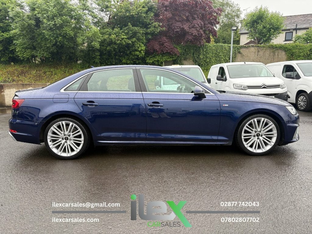 Audi A4 2L S Line RA19OJD Blue #4