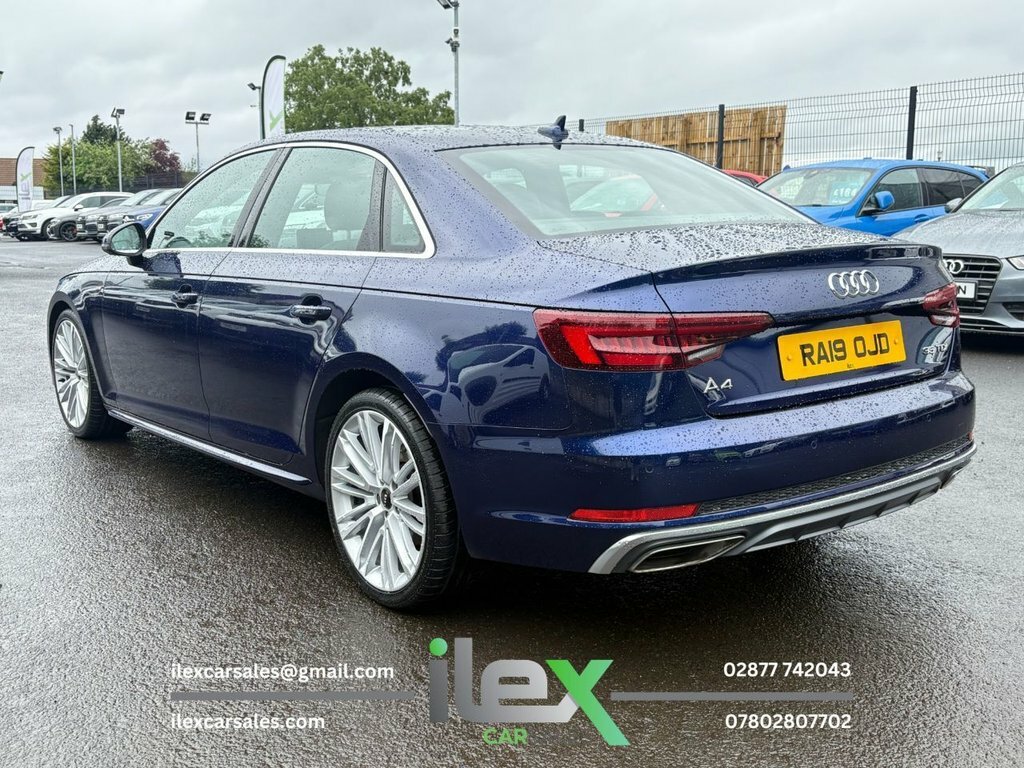 Audi A4 2L S Line RA19OJD Blue #6
