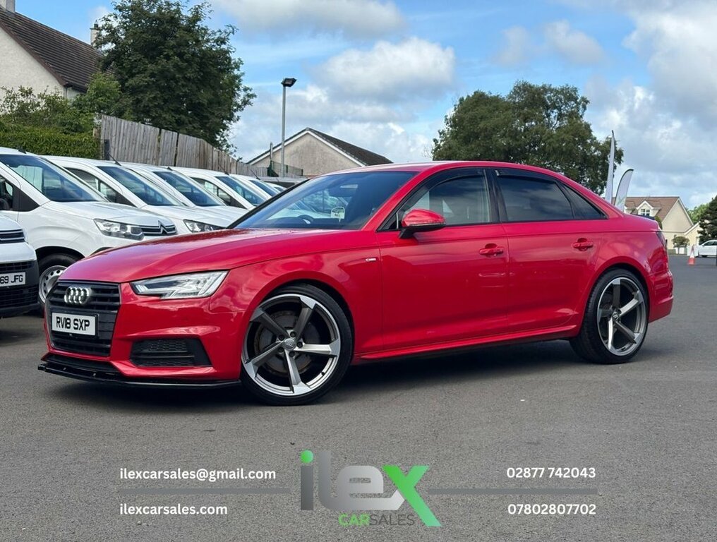 Audi A4 2L S Line Red #3