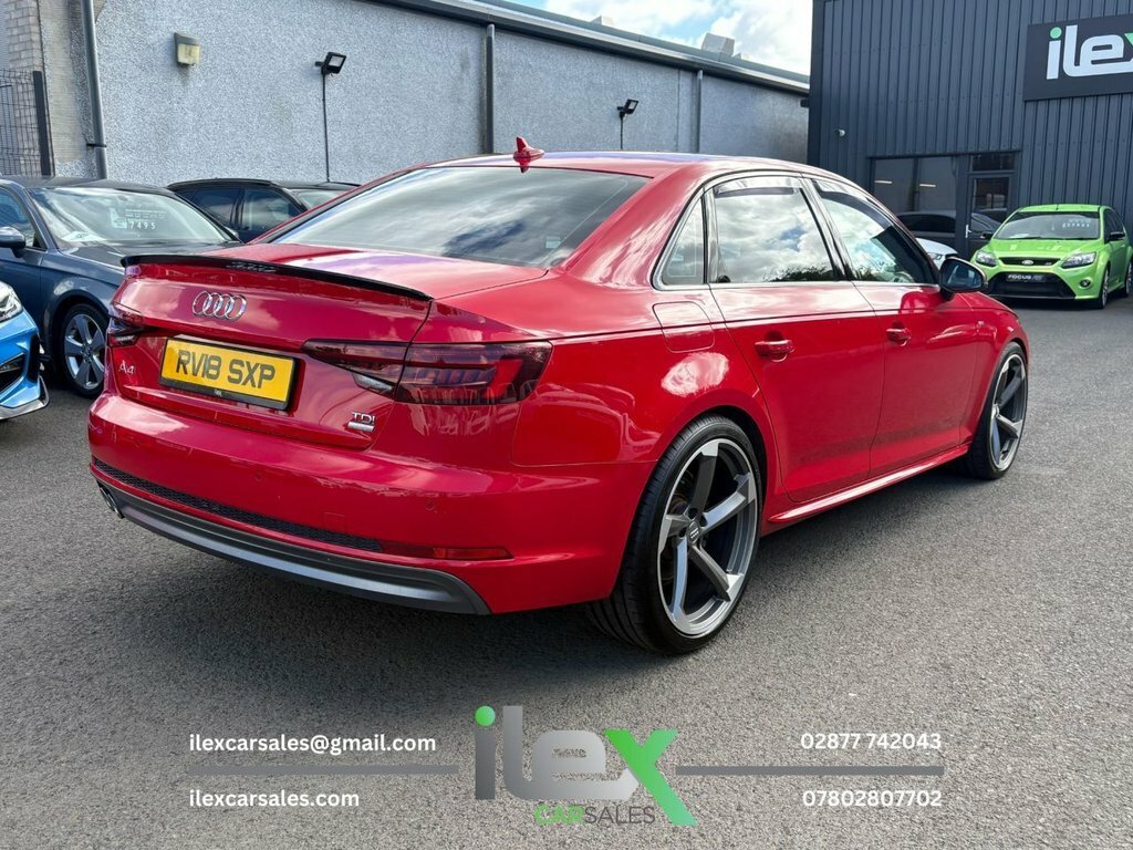 Audi A4 2L S Line Red #5