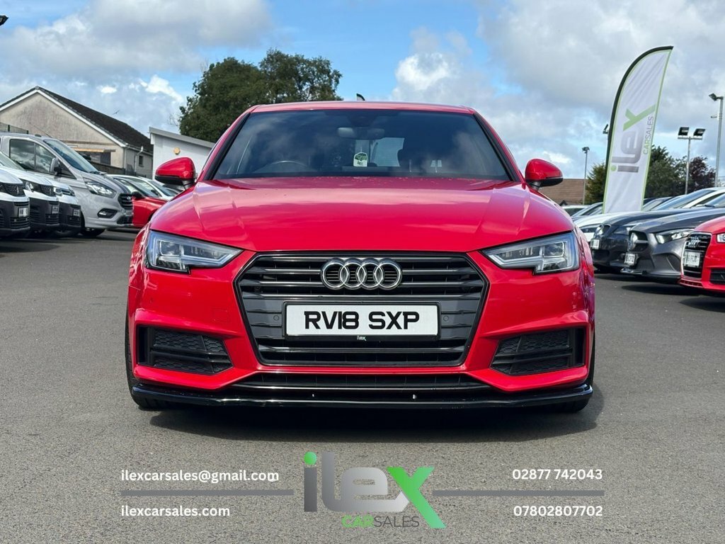 Audi A4 2L S Line Red #2
