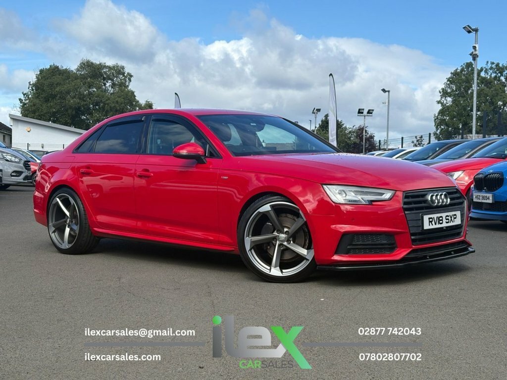 Audi A4 2L S Line Red