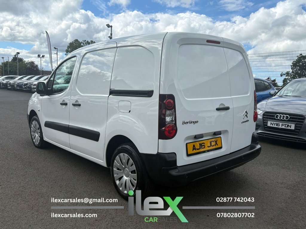 Citroen Berlingo 1.6L Enterprise White #4