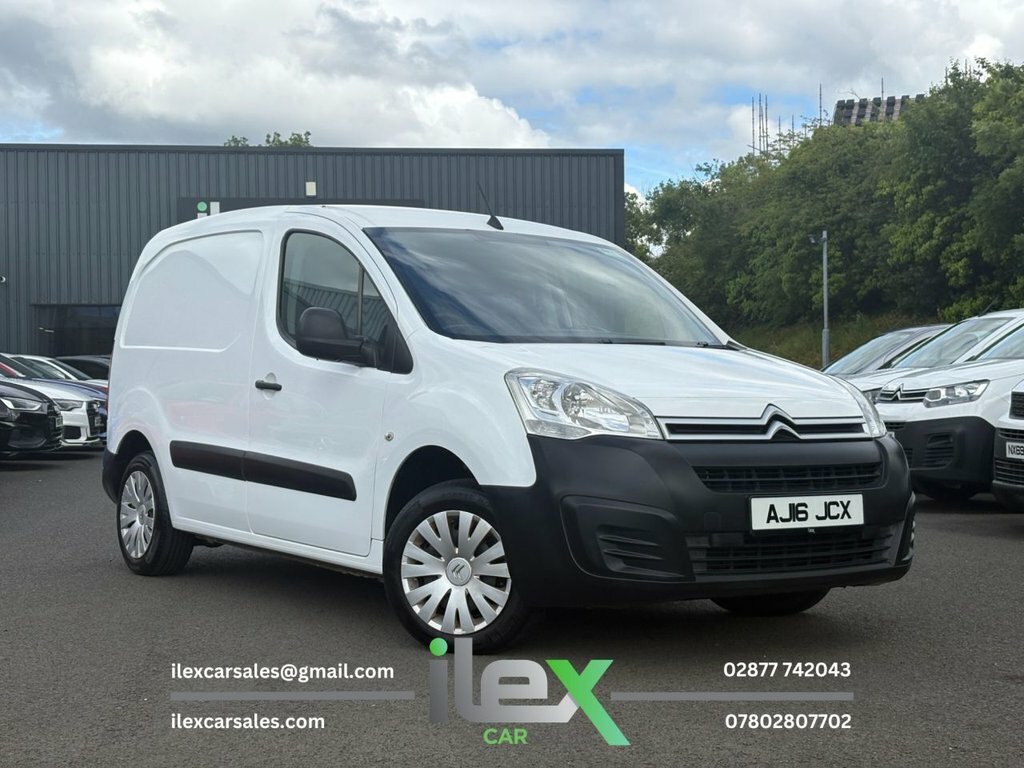 Citroen Berlingo 1.6L Enterprise White