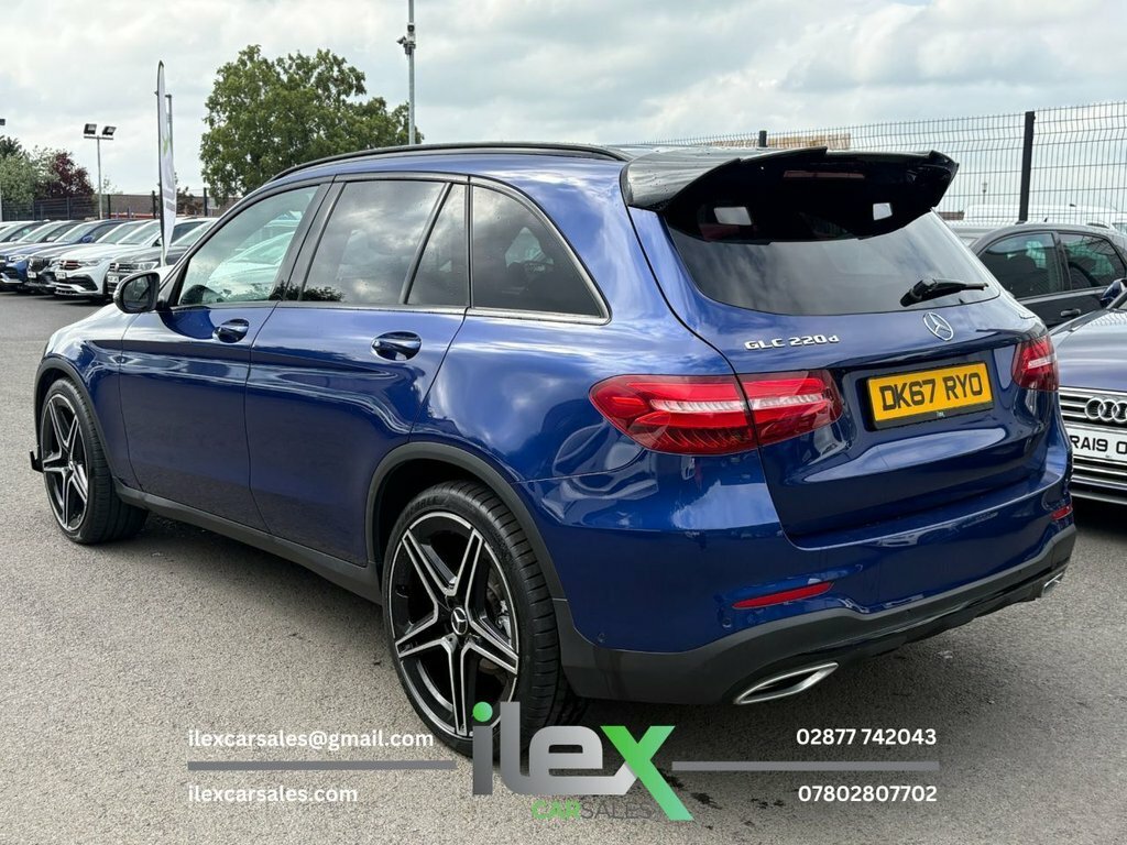 Mercedes-Benz GLC Class 2.1L Amg Line Blue #5