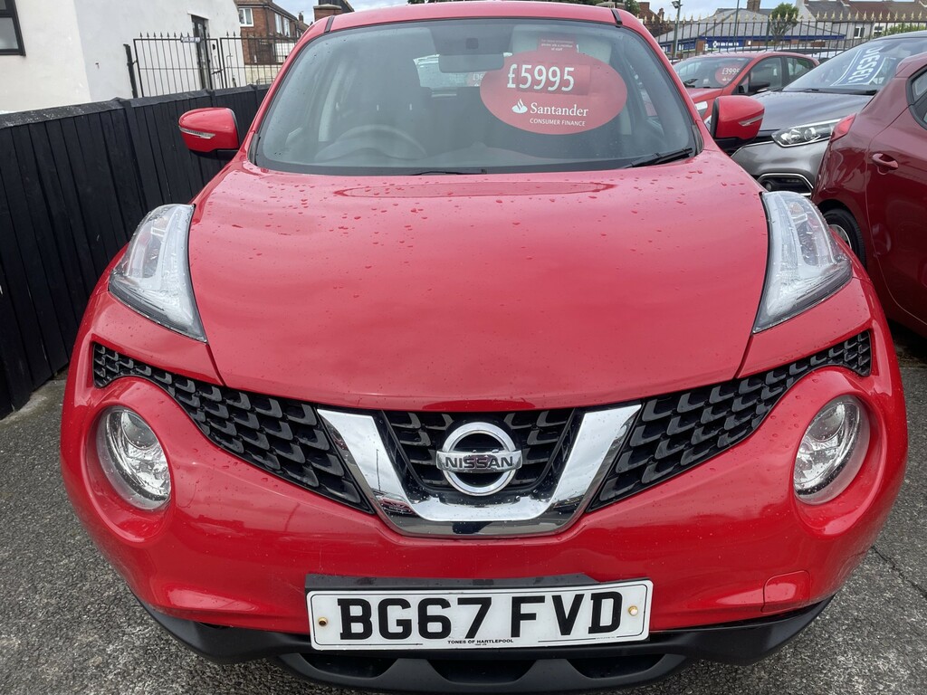 Nissan Juke Suv 1.6 Visia 2017 Red #2