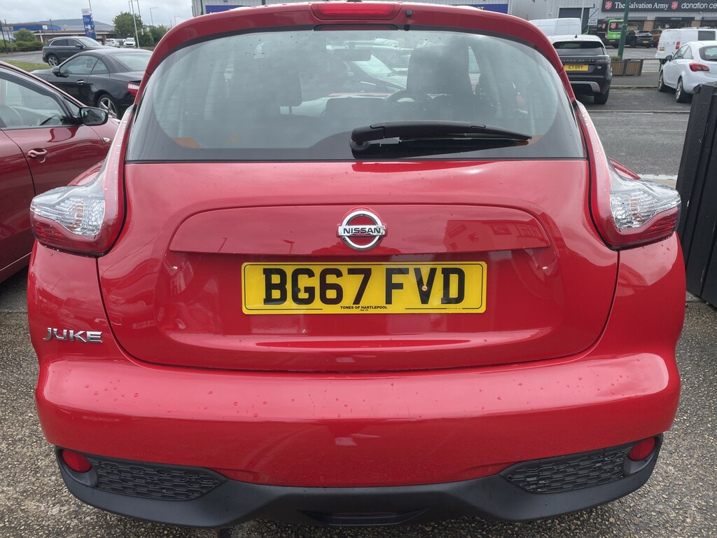 Nissan Juke Suv 1.6 Visia 2017 Red #5