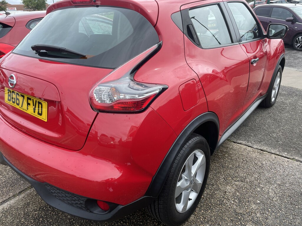 Nissan Juke Suv 1.6 Visia 2017 Red #6