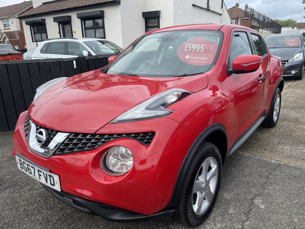 Nissan Juke Suv 1.6 Visia 2017 Red #3