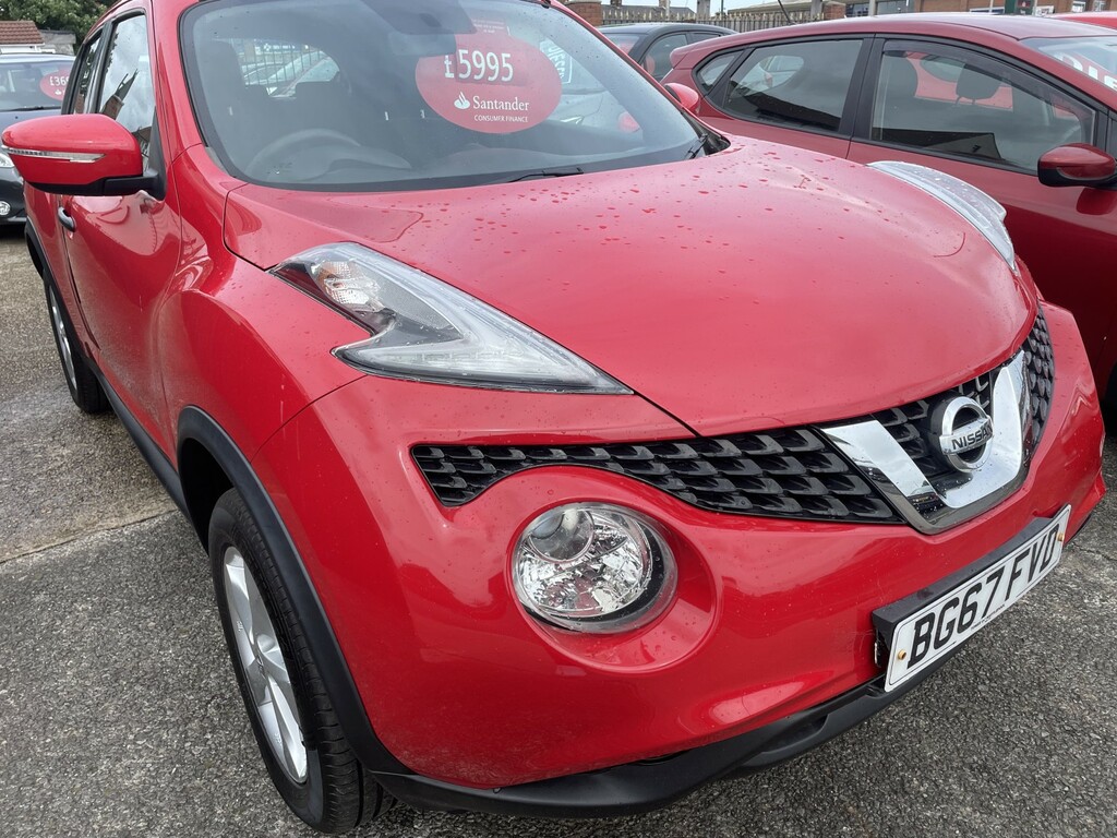 Nissan Juke Suv 1.6 Visia 2017 Red
