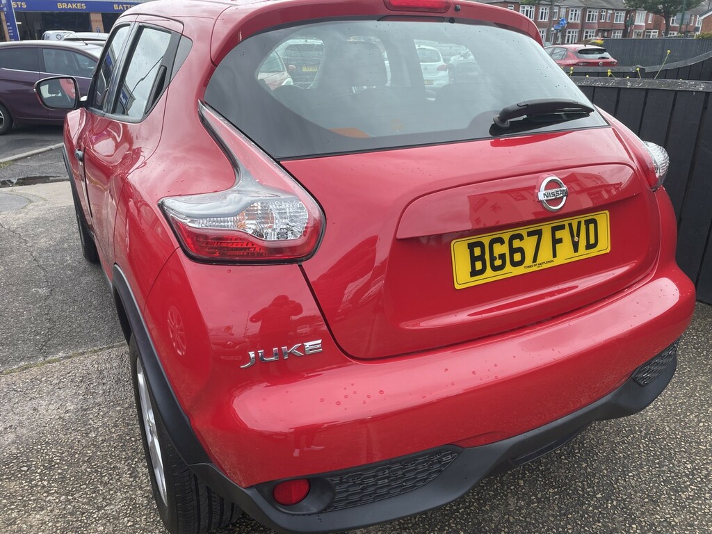 Nissan Juke Suv 1.6 Visia 2017 Red #4