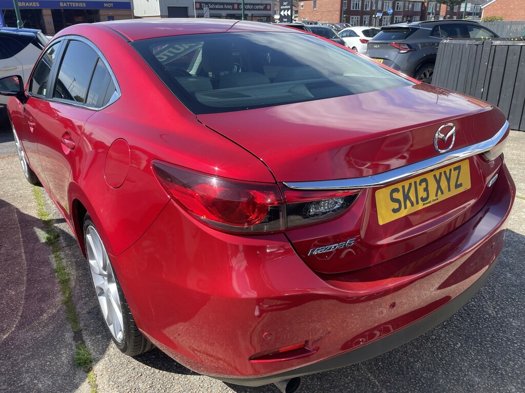 Mazda 6 2.2 Skyactiv-d Sport Red #4