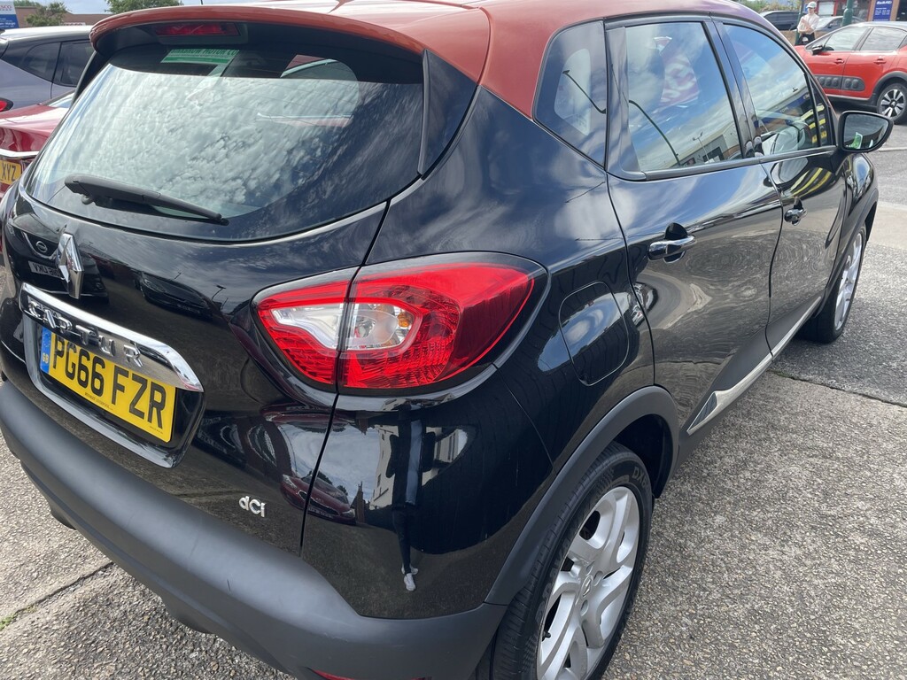 Renault Captur 1.5 Dynamique Nav Dci 90 Black #6
