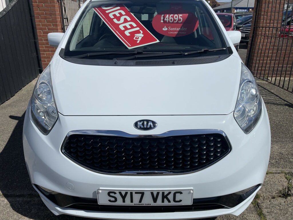 Kia Venga 1.6 Crdi 3 White #2