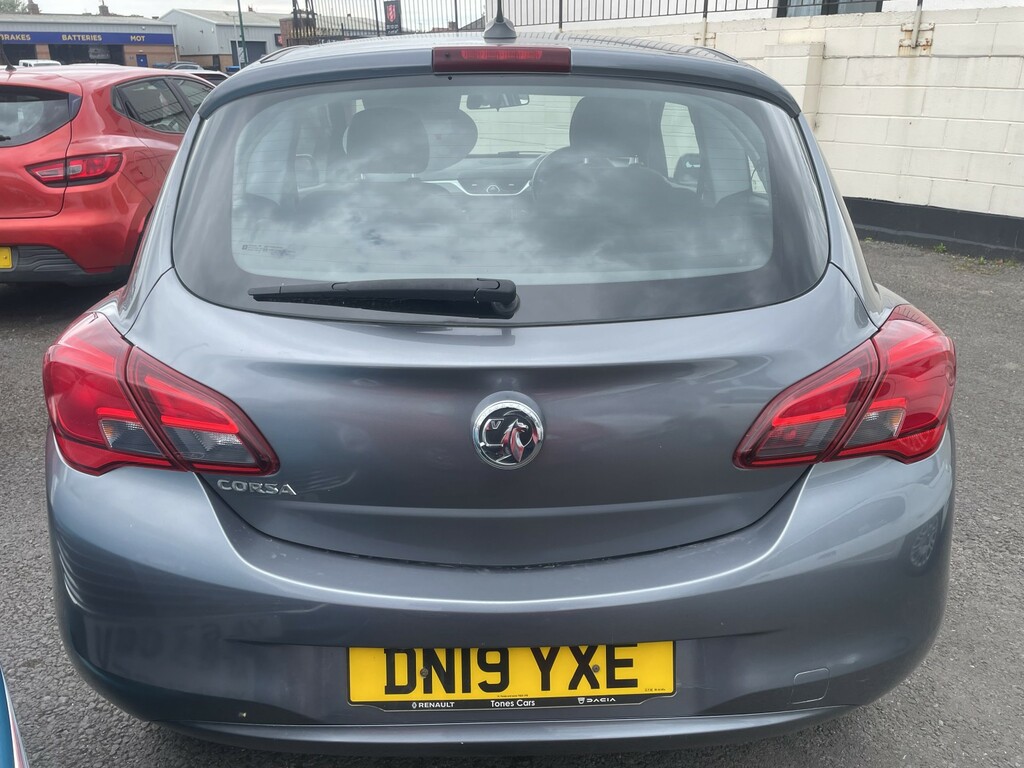 Vauxhall Corsa Hatchback 1.4 I Ecotec Design 2019 DN19YXE Grey #4