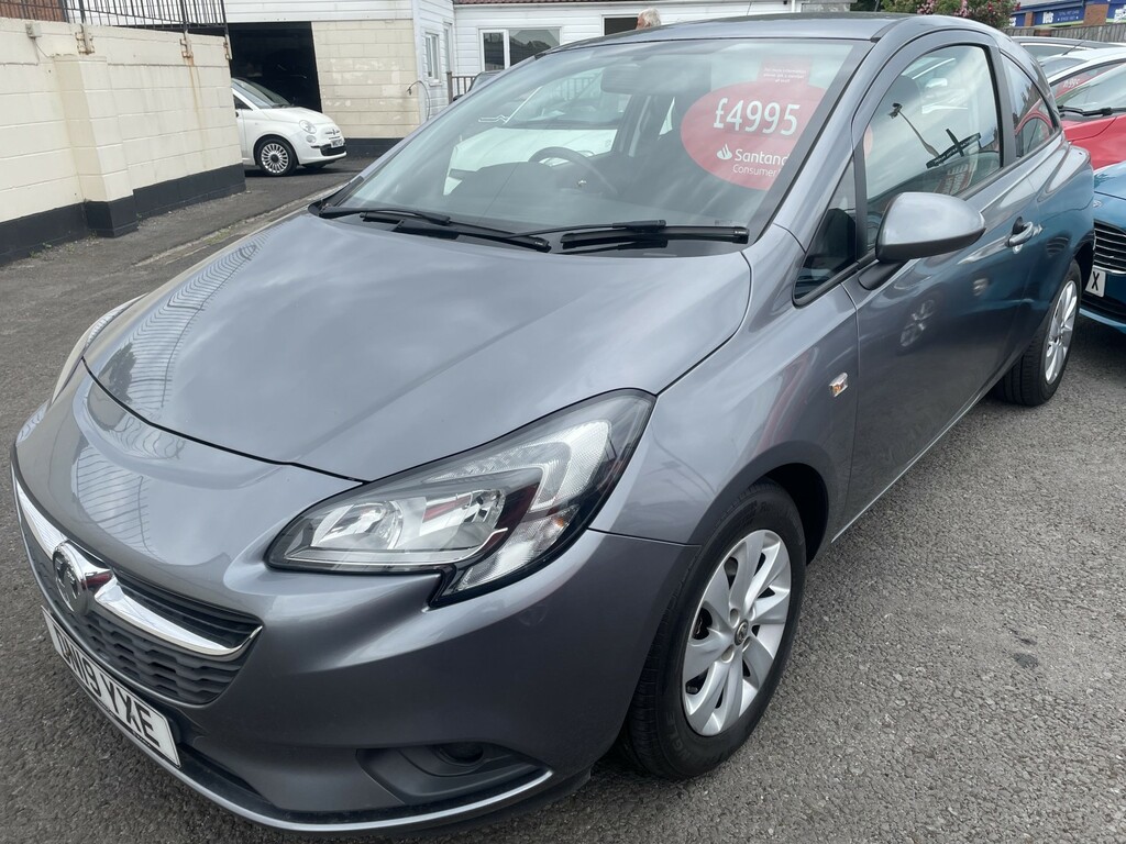 Vauxhall Corsa Hatchback 1.4 I Ecotec Design 2019 DN19YXE Grey #3