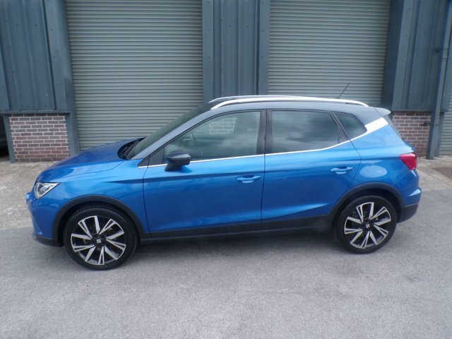 Seat Arona 1.0 Tsi Fr Edition Euro 6 S S DG23CYS Blue #4