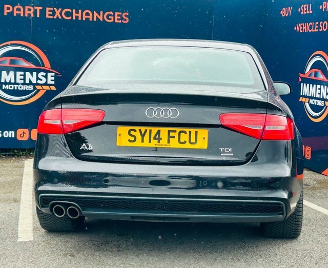 Audi A4 Tdi Black Edition Saloon SY14FCU Black #6