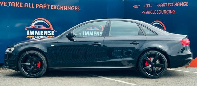 Audi A4 Tdi Black Edition Saloon SY14FCU Black #4