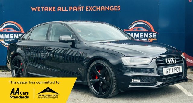 Audi A4 Tdi Black Edition Saloon Black