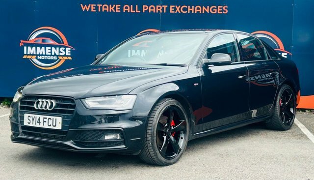 Audi A4 Tdi Black Edition Saloon SY14FCU Black #3