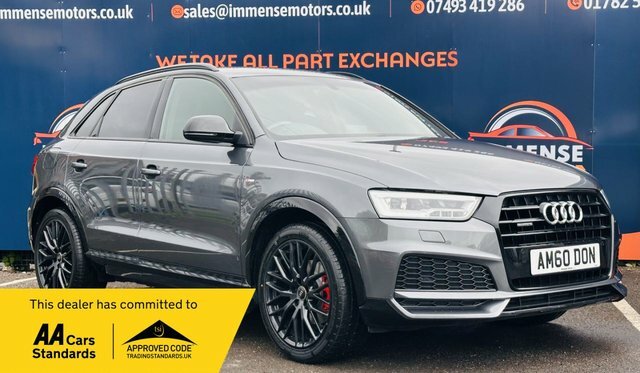 Audi Q3 Tdi Black Edition Suv AM60DON Grey
