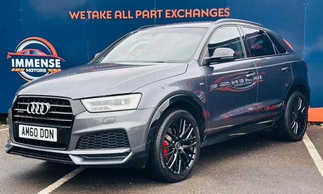 Audi Q3 Tdi Black Edition Suv AM60DON Grey #3