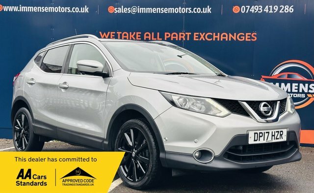 Nissan Qashqai Dci Tekna Suv DP17HZR Silver