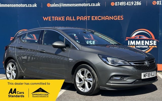 Vauxhall Astra Turbo Sri Hatchback Grey